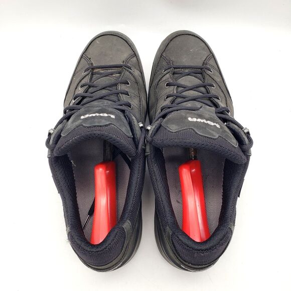 LOWA Renegade II GTX Lo Men’s 10 Hiking Trail Shoes Vibram Soles Black Goretex - Picture 6 of 9